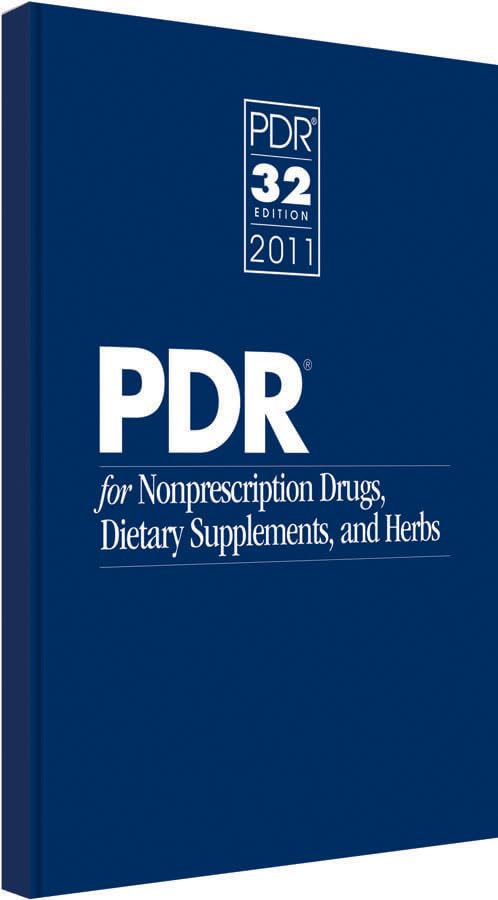 PDR for Nonprescription Drugs, Dietary Supplements, and Herbs 2011 — used book cover