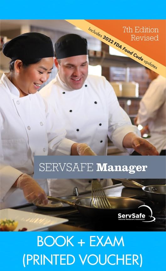 rantServSafe Manager, 7th Edition, Revised, Softcover + Online Exam Voucher