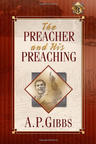 The Preacher and His Preaching — used book cover