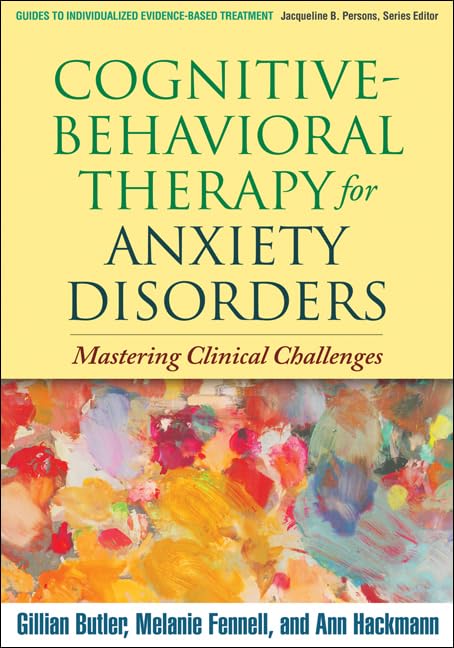 Cognitive-Behavioral Therapy for Anxiety Disorders — used book cover