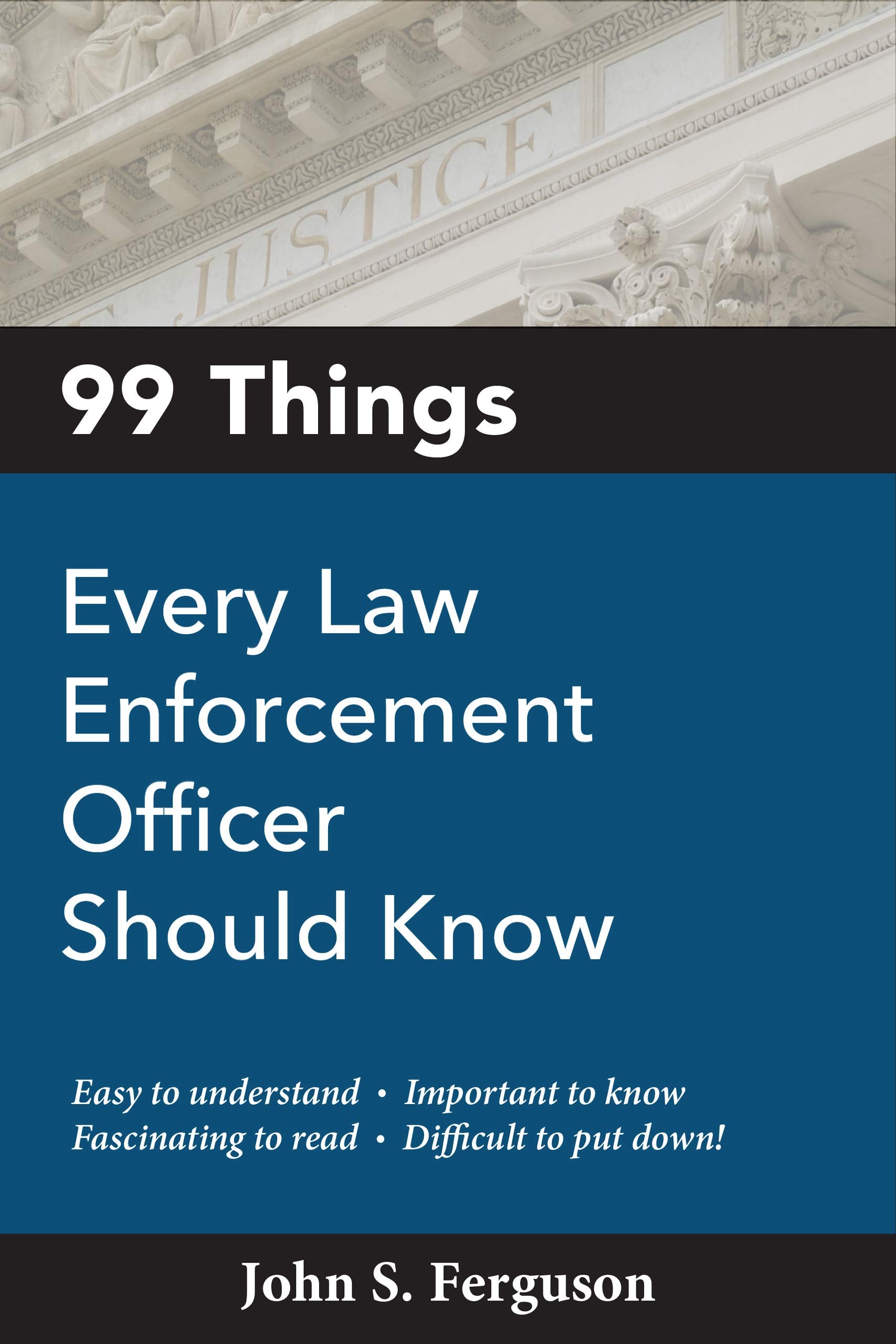 99 Things Every law Enforcement Officer Should Know — used book cover
