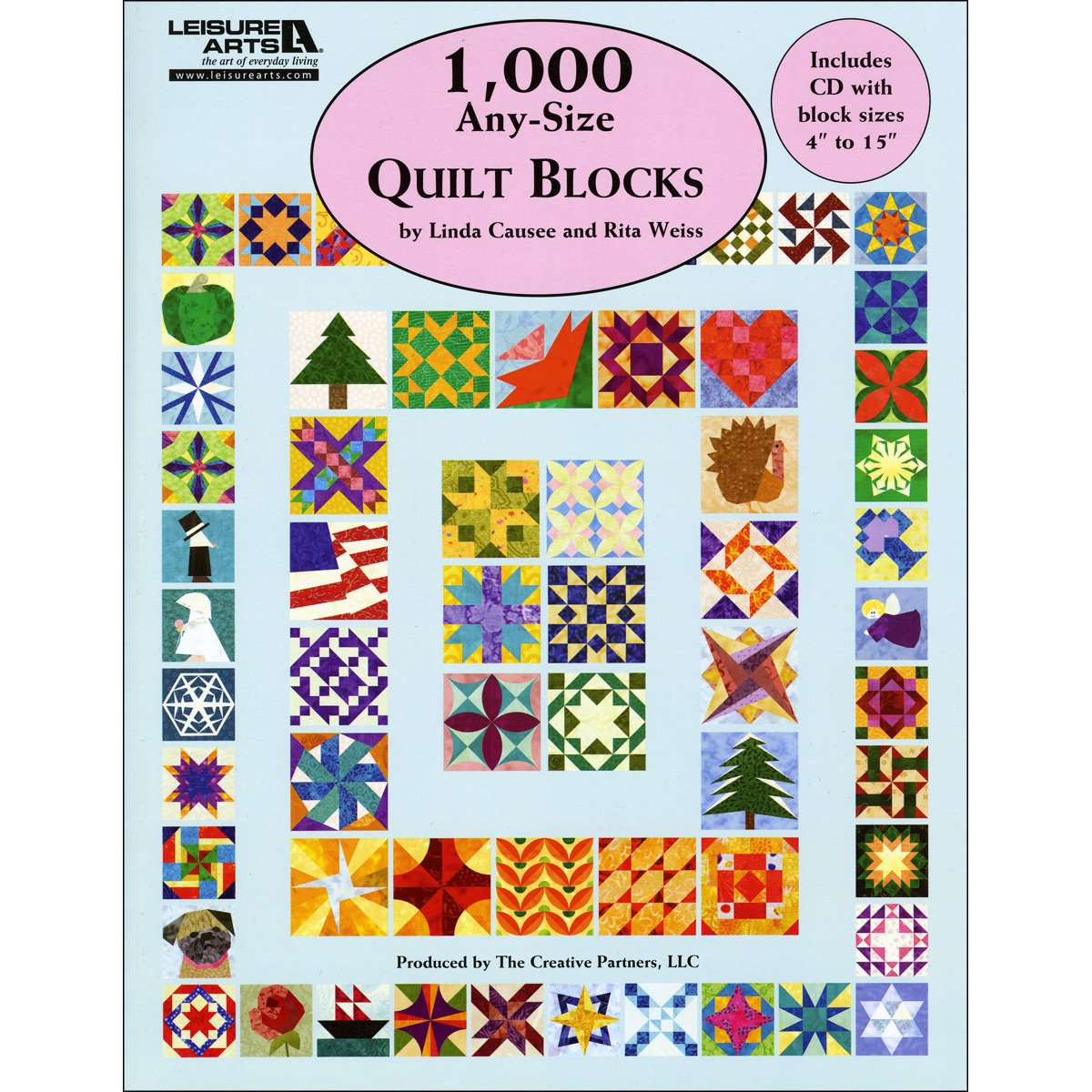 1,000 Any-Size Quilt Blocks