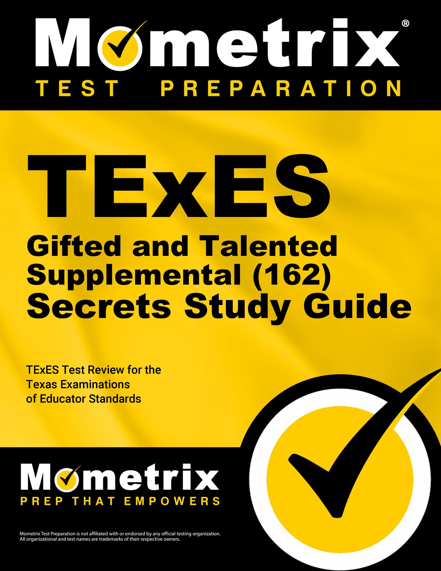 TExES Gifted and Talented Supplemental (162) Secrets Study Guide — used book cover