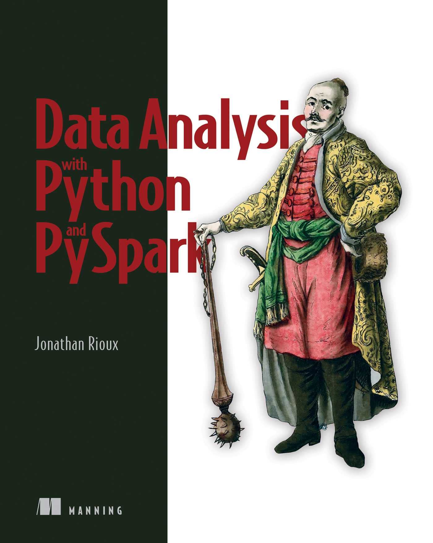 Data Analysis with Python and PySpark — used book cover
