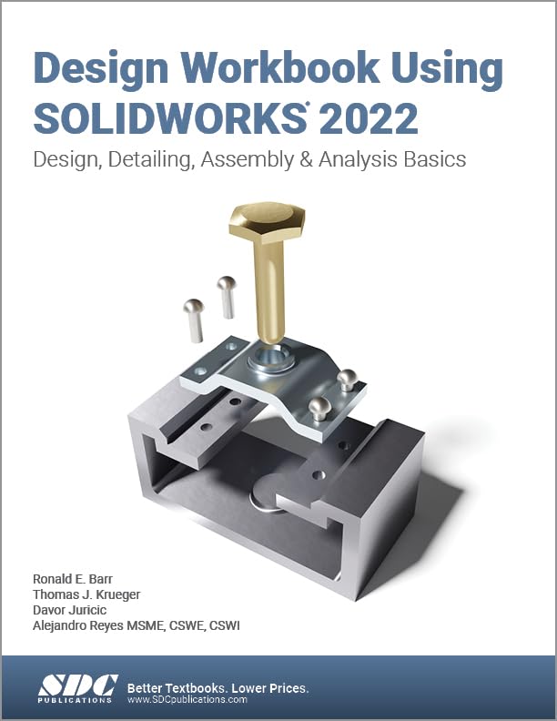Design Workbook Using SOLIDWORKS 2022 — used book cover