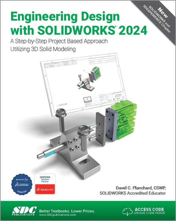 Engineering Design with SOLIDWORKS 2024 — used book cover