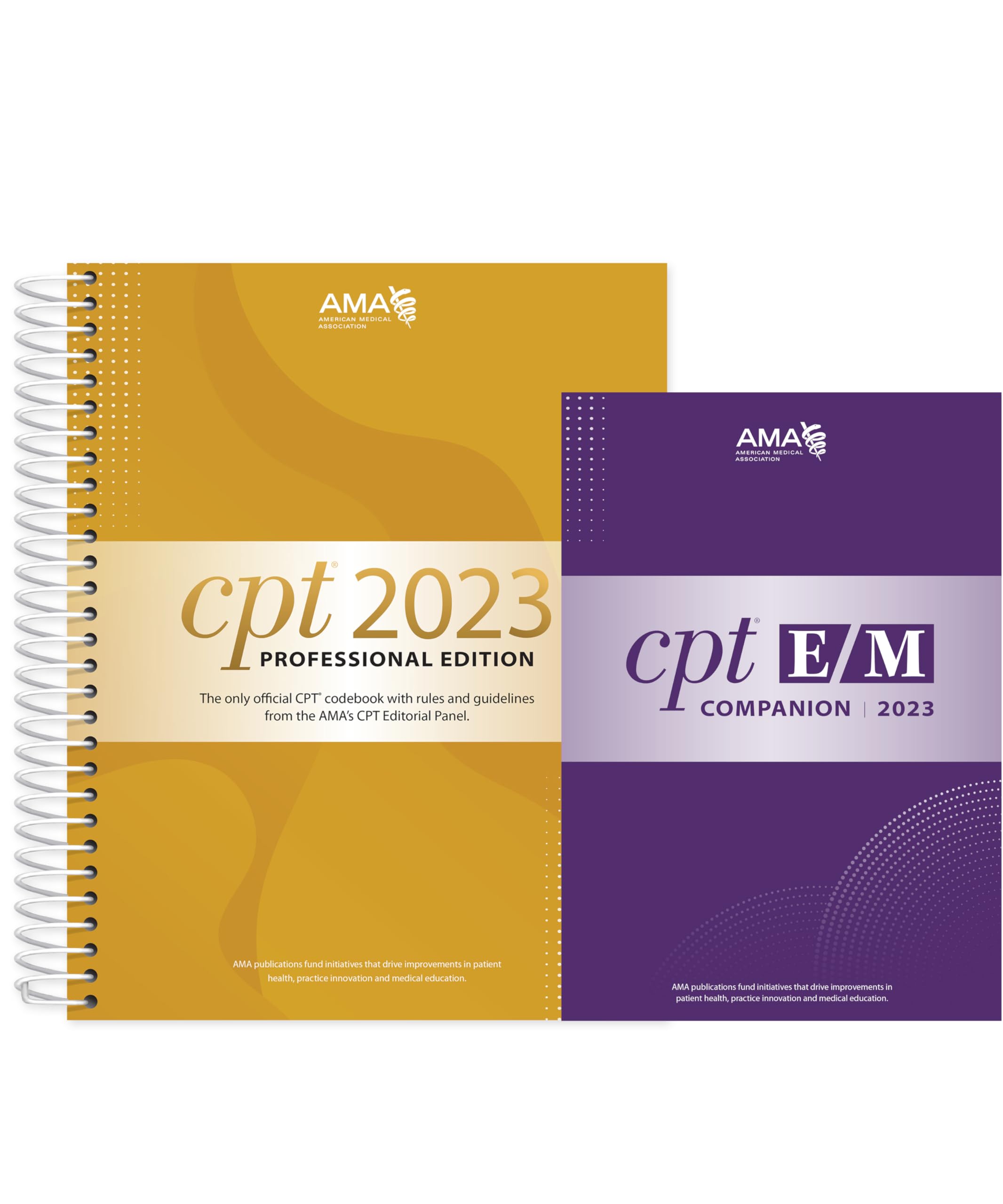 CPT Professional 2023 and E/M Companion 2023 Bundle — used book cover