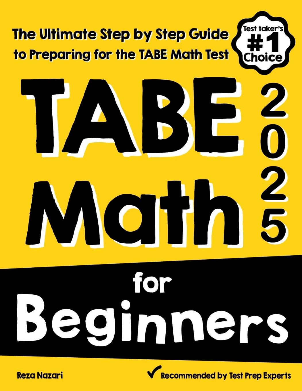 TABE Math for Beginners — used book cover