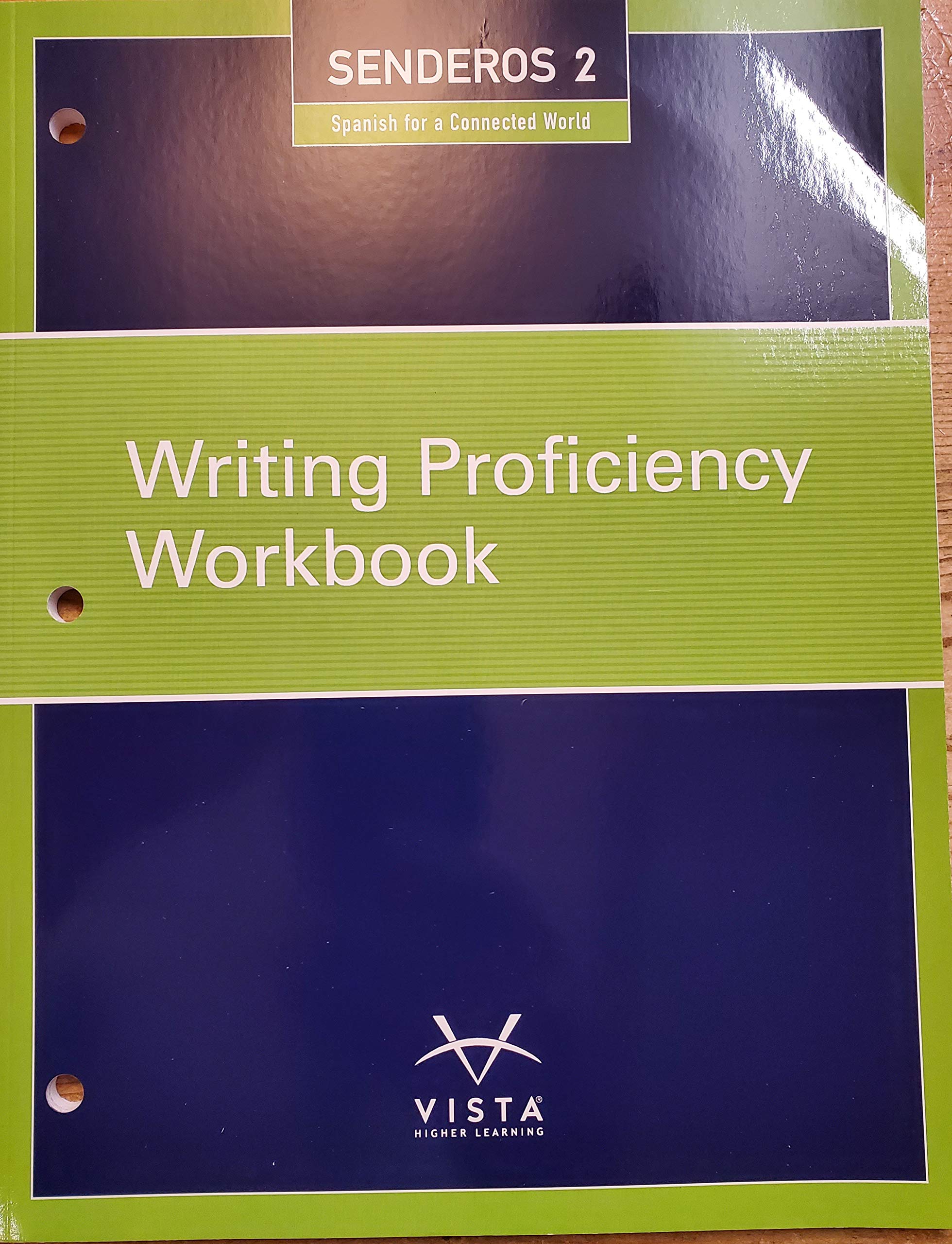 Senderos 2 Spanish for a Connected World Writing Proficiency — used book cover
