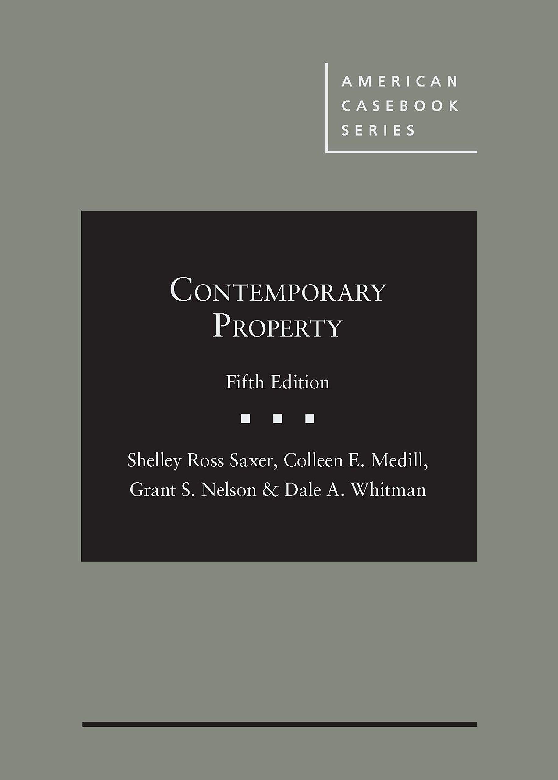 Contemporary Property — used book cover