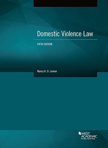 Domestic Violence Law — used book cover