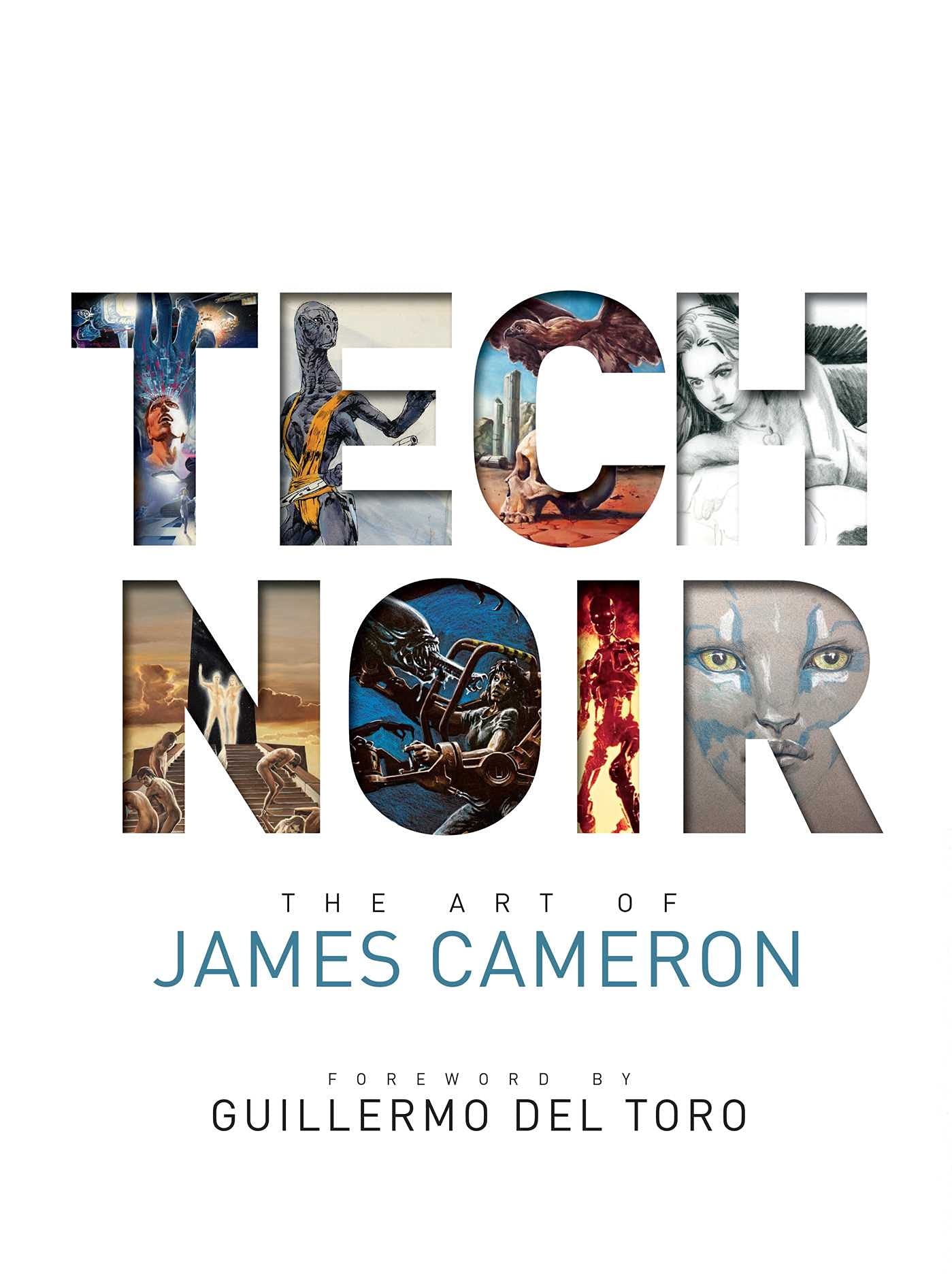 Tech Noir: The Art of James Cameron — used book cover