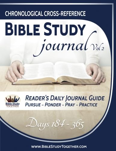 Chronological Cross-Reference Bible Study Journal — used book cover