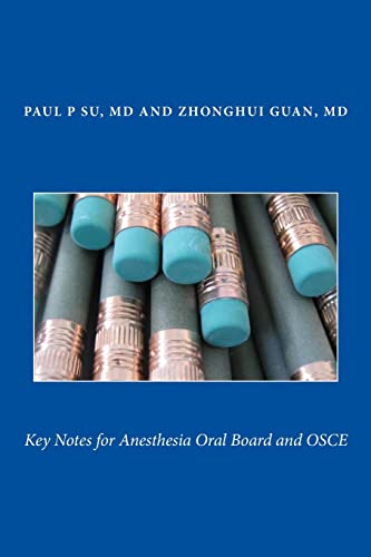 Key Notes for Anesthesia Oral Board and OSCE — used book cover