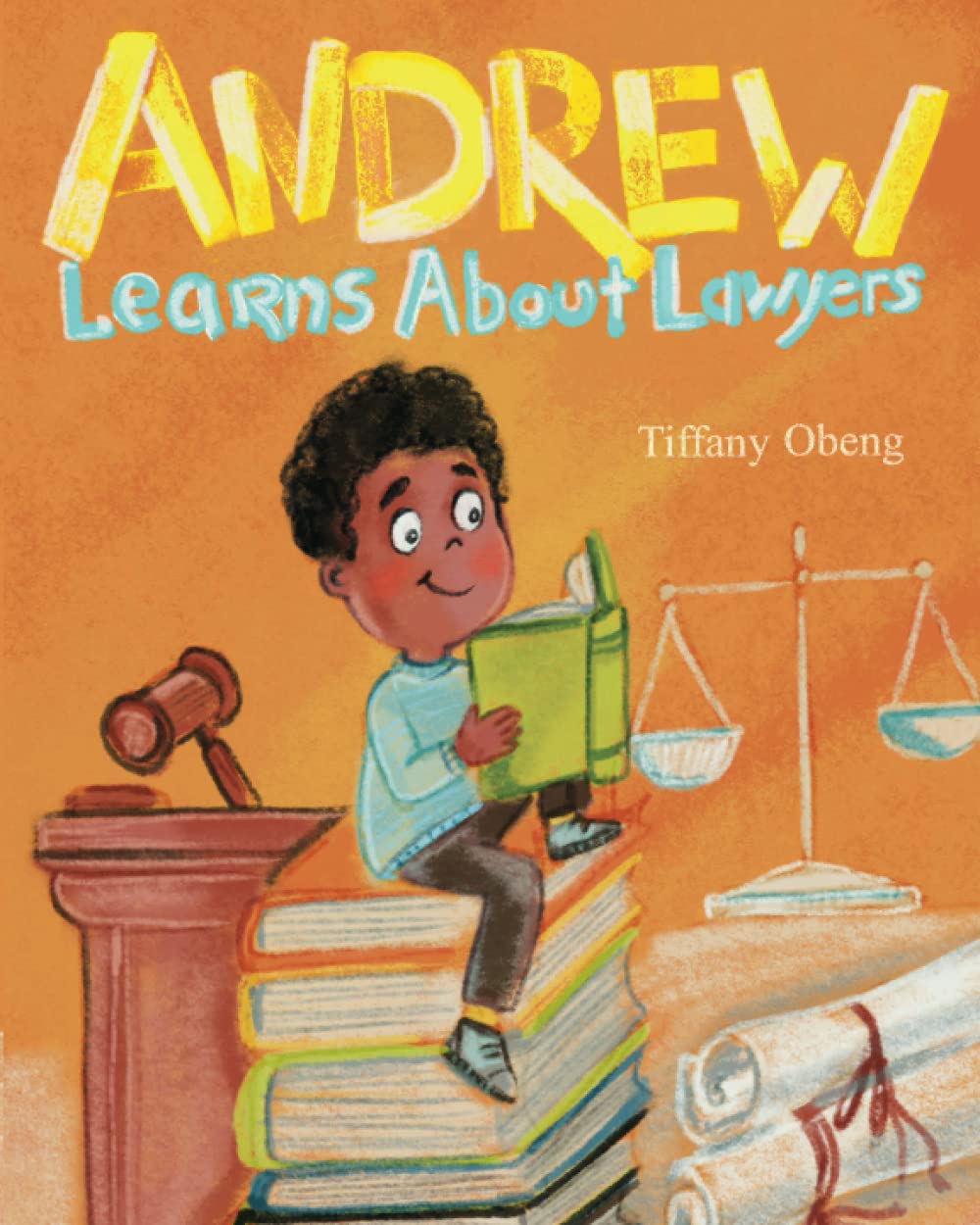 Andrew Learns about Lawyers — used book cover