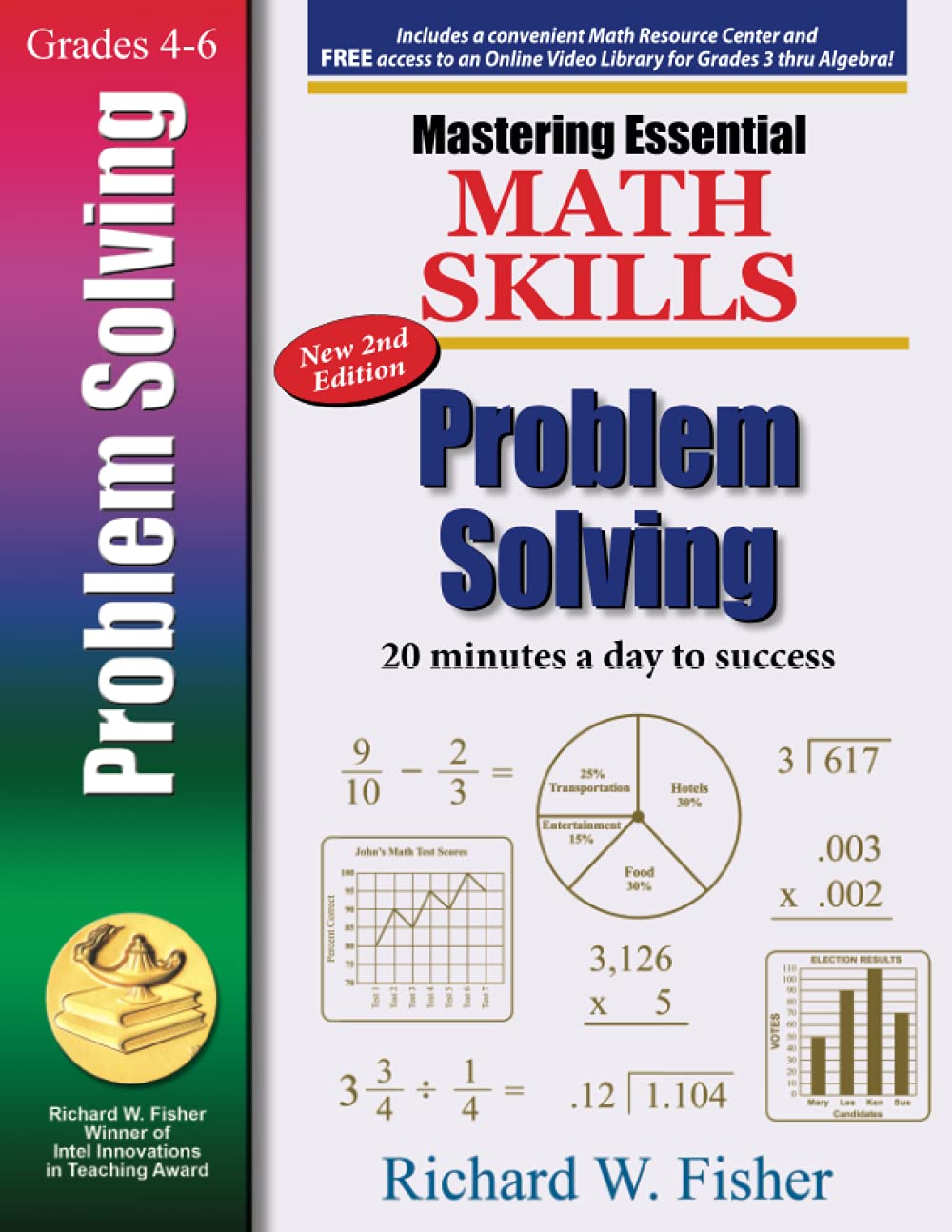 Mastering Essential Math Skills — used book cover