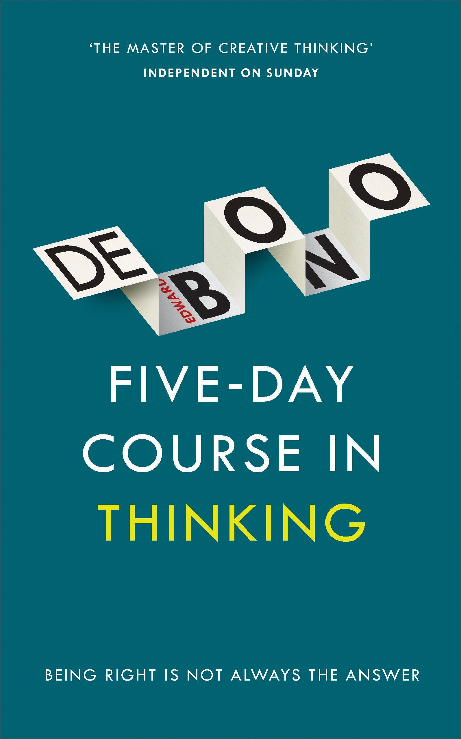Five-Day Course in Thinking — used book cover
