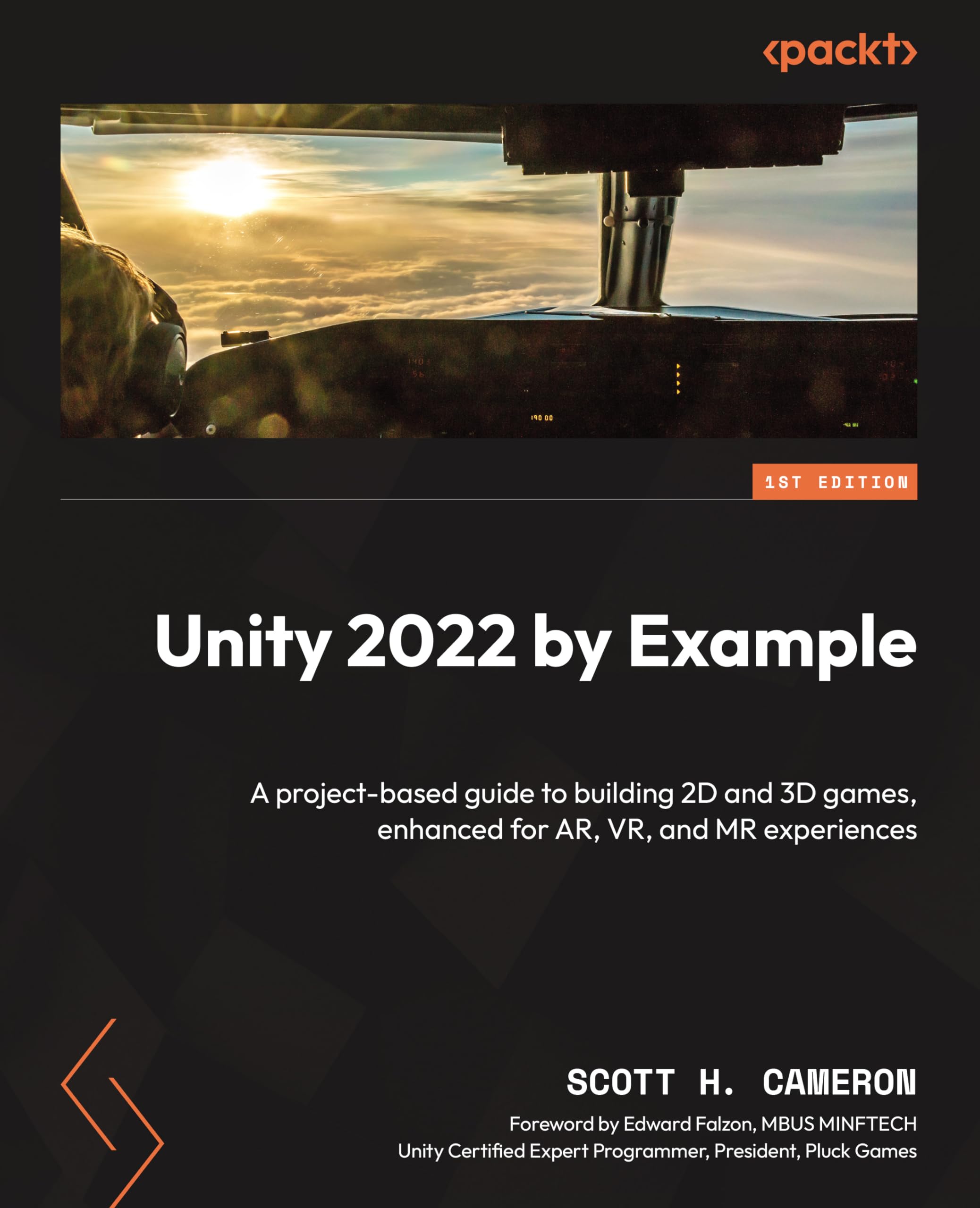 Unity 2022 by Example — used book cover