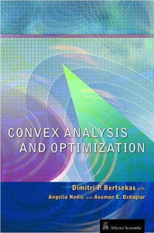 Convex Analysis and Optimization — used book cover