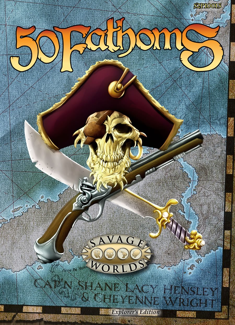 50 Fathoms — used book cover