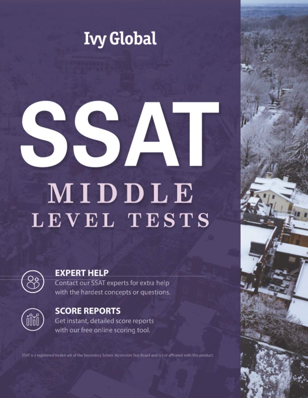 SSAT Middle Level Tests — used book cover