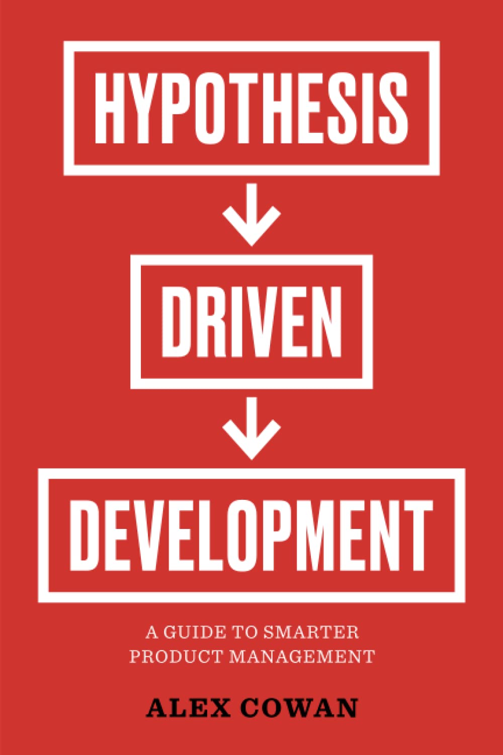 Hypothesis-Driven Development: A Guide to Smarter Product Management — used book cover