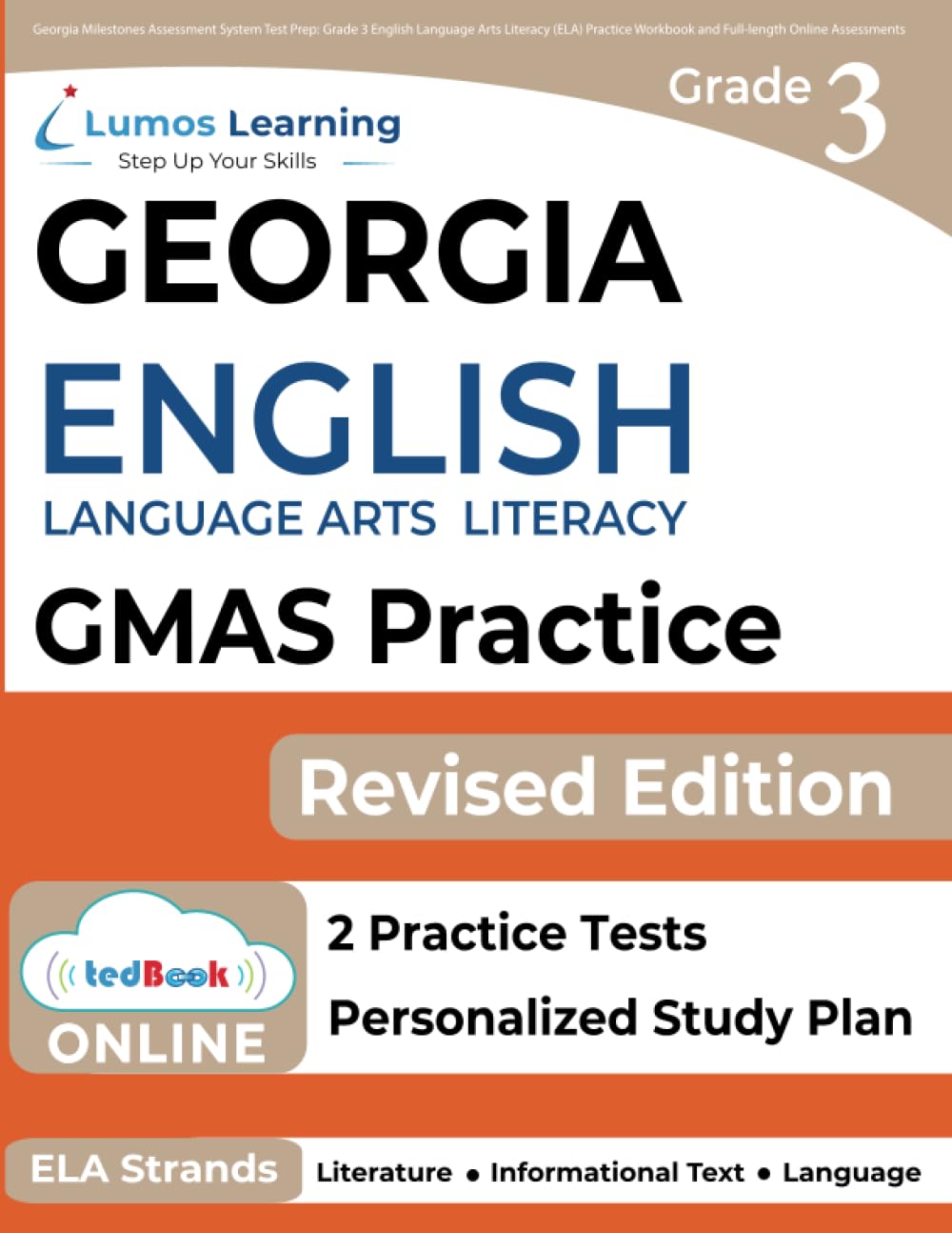 Georgia Milestones Assessment System Test Prep — used book cover