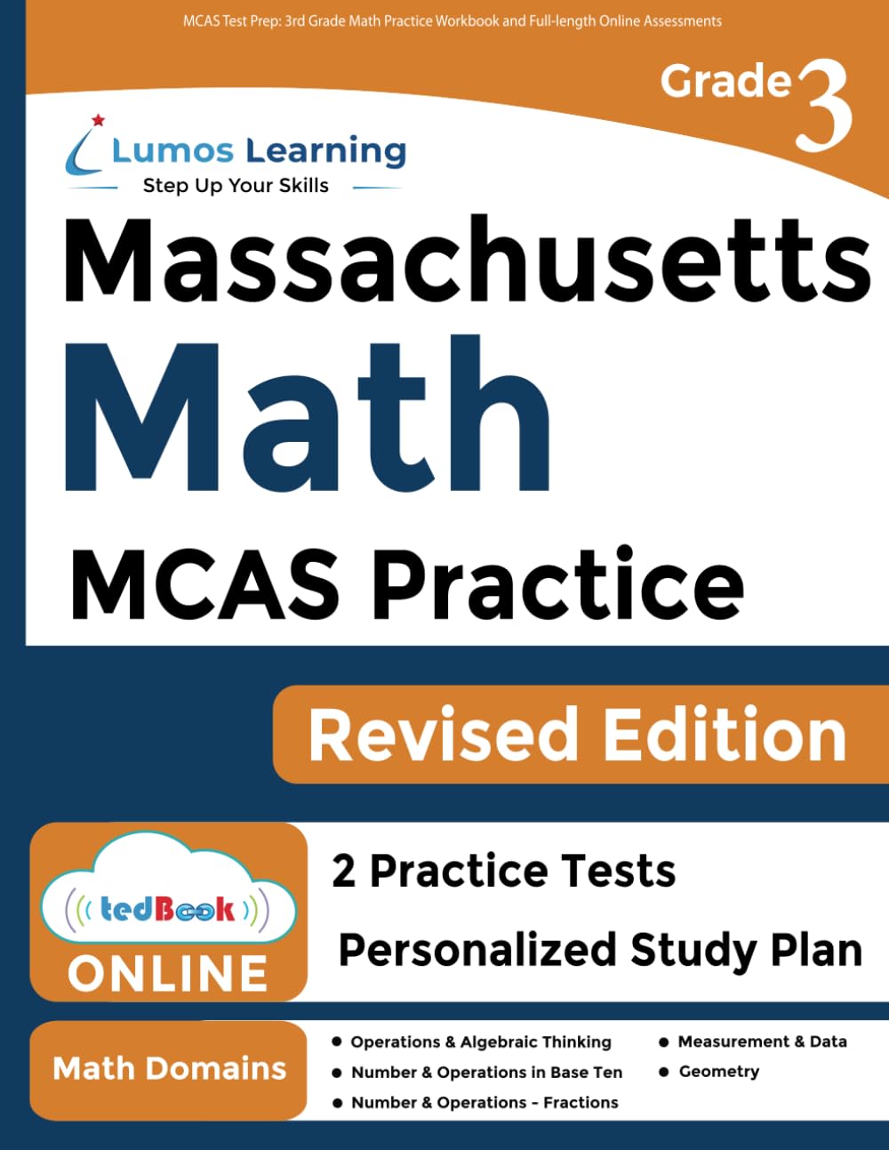 MCAS Test Prep — used book cover