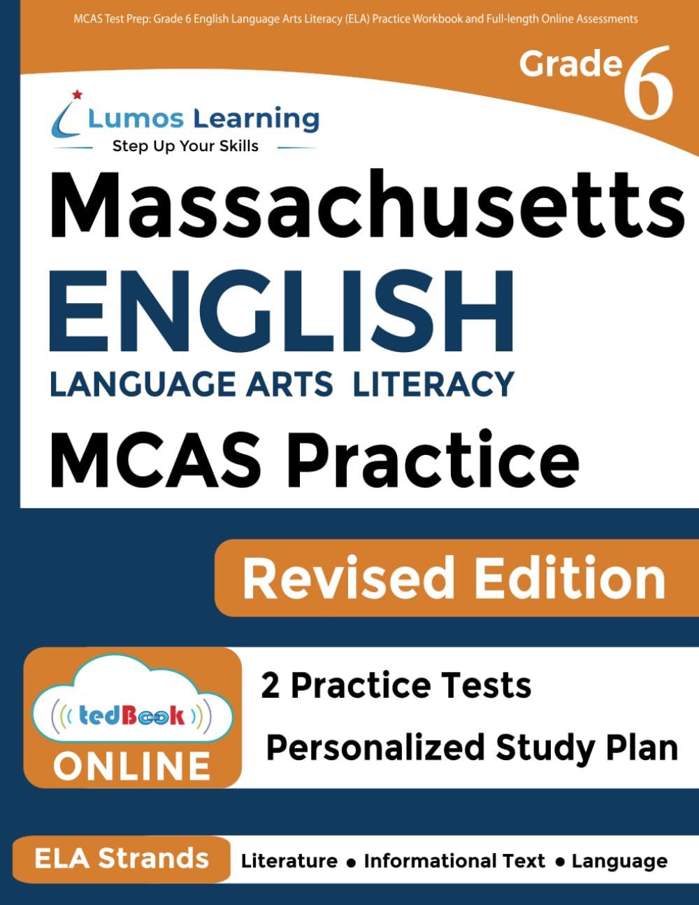MCAS Test Prep — used book cover