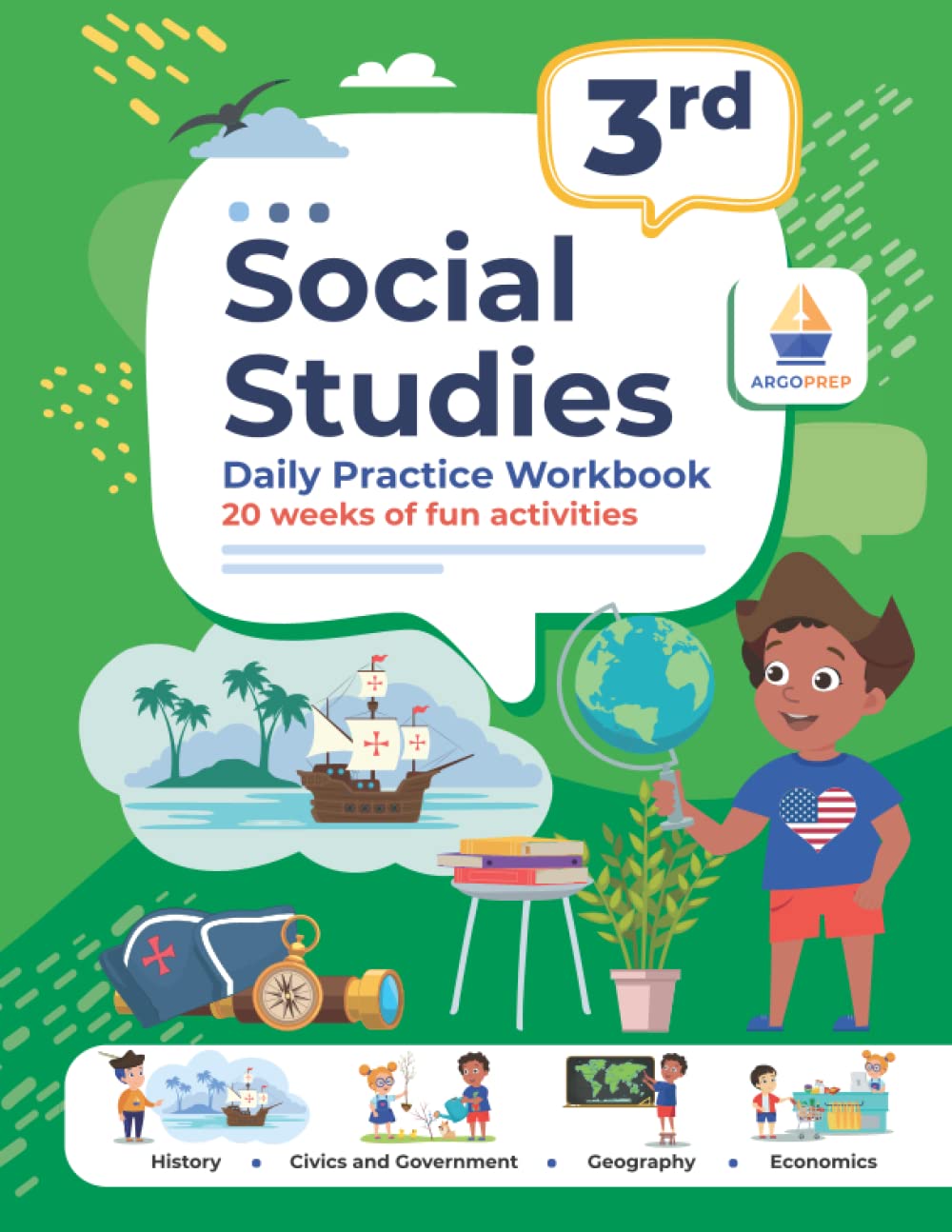 3rd Grade Social Studies — used book cover