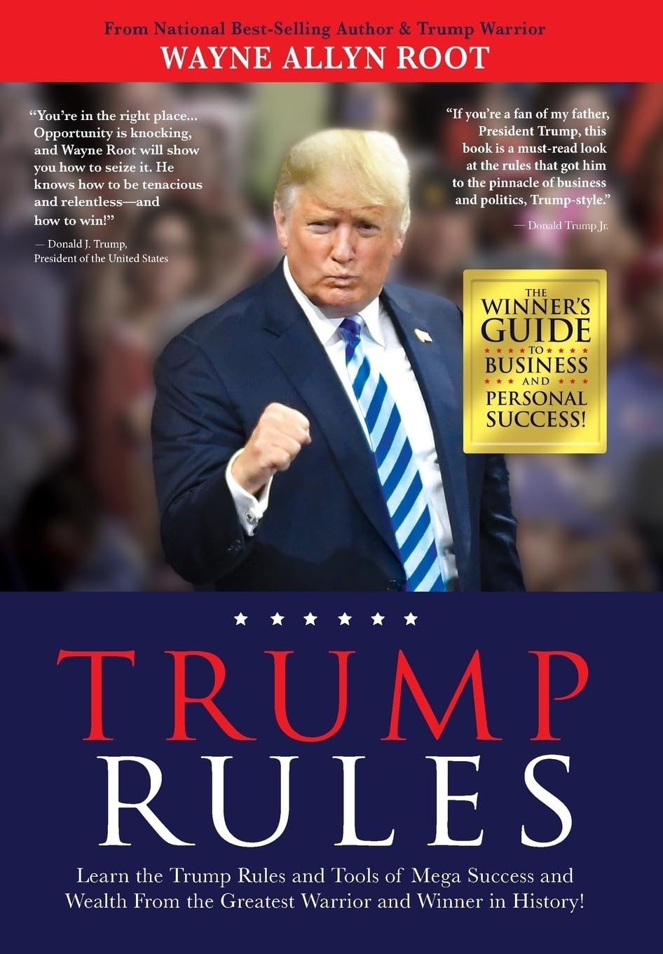 Trump Rules: Learn the Trump Rules and Tools of Mega Success and Wealth From the Greatest Warrior and Winner in History! — used book cover