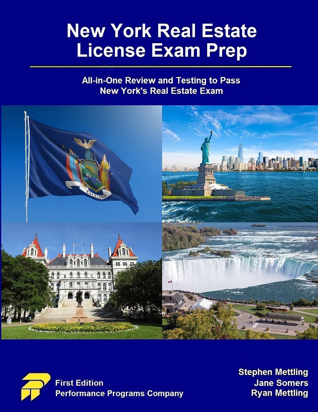 New York Real Estate License Exam Prep — used book cover