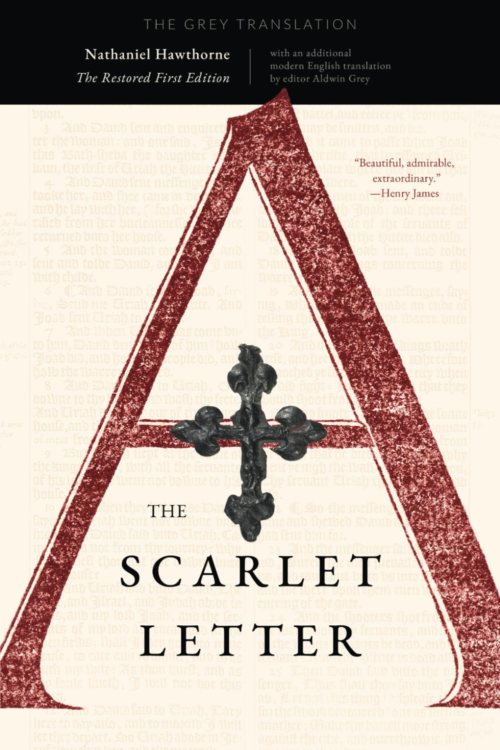 The Scarlet Letter — used book cover