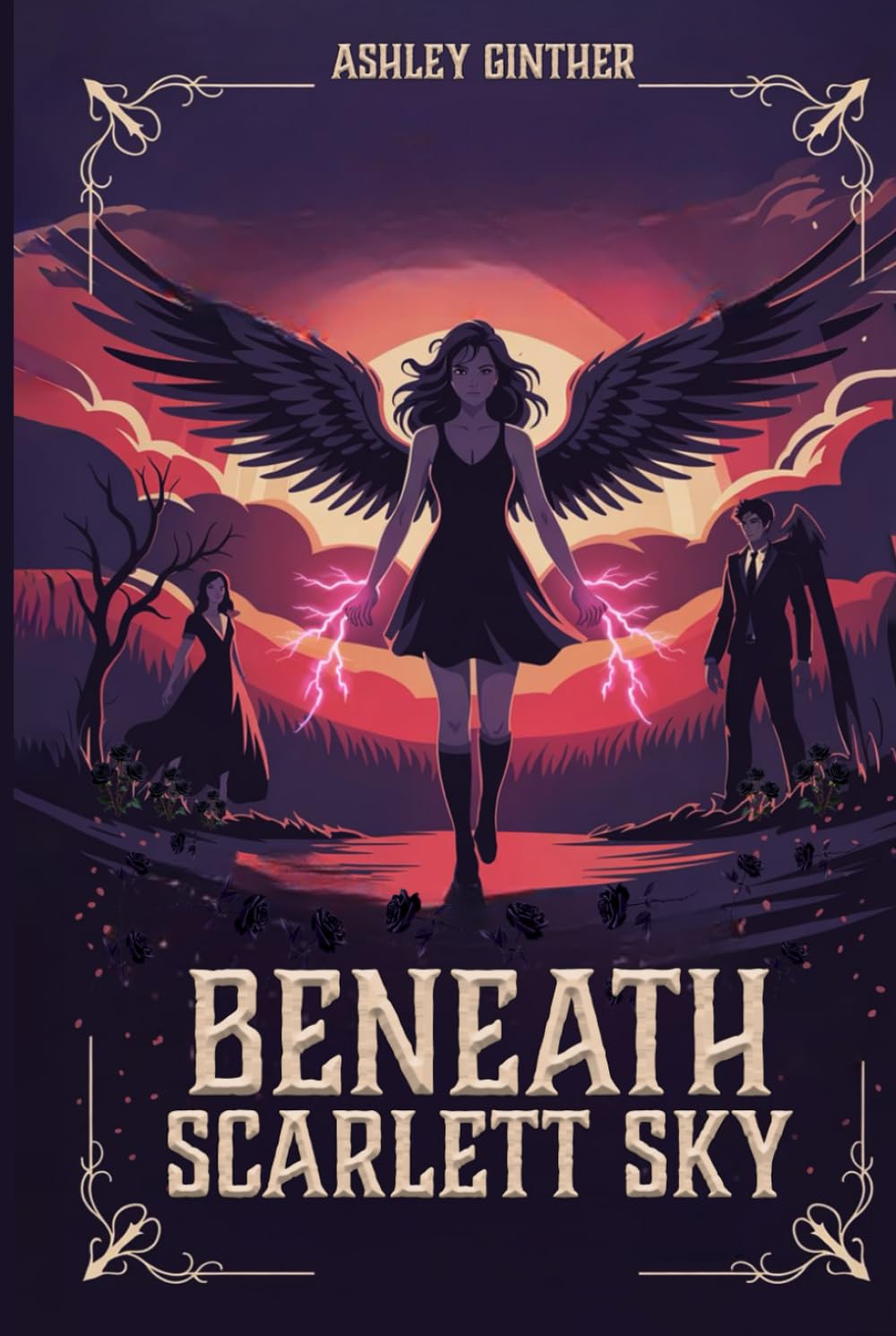 Beneath Scarlett Sky — used book cover