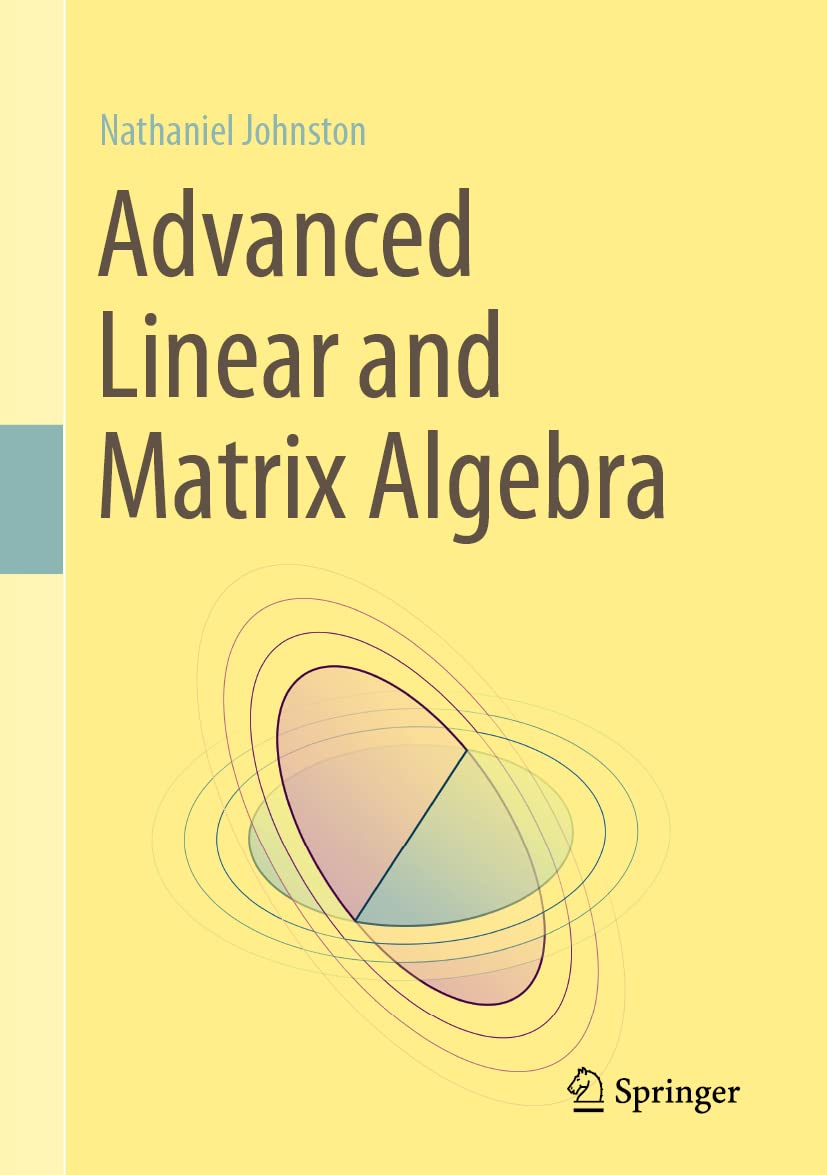 Advanced Linear and Matrix Algebra — used book cover