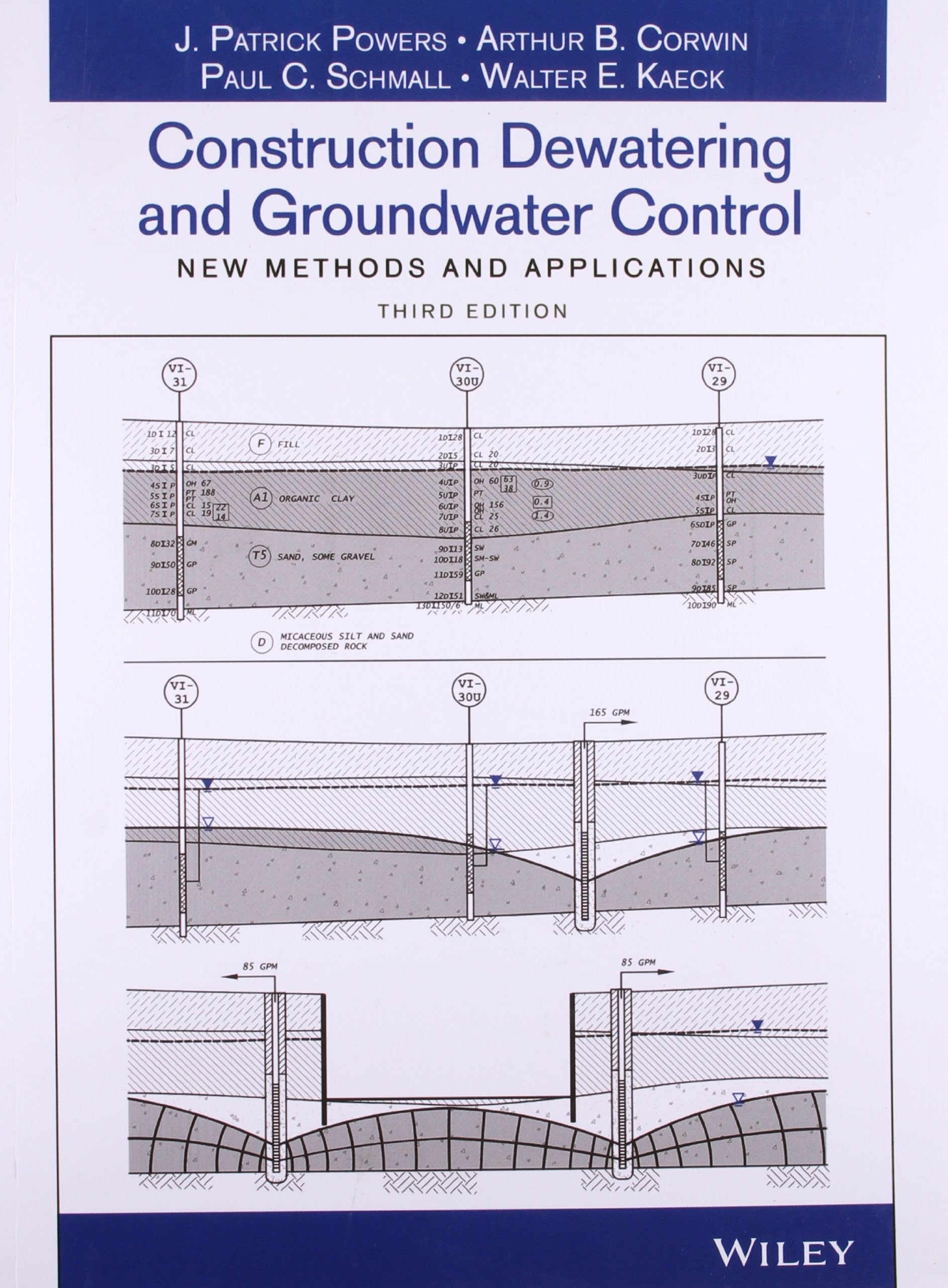Construction Dewatering And Groundwater Control 3Ed — used book cover