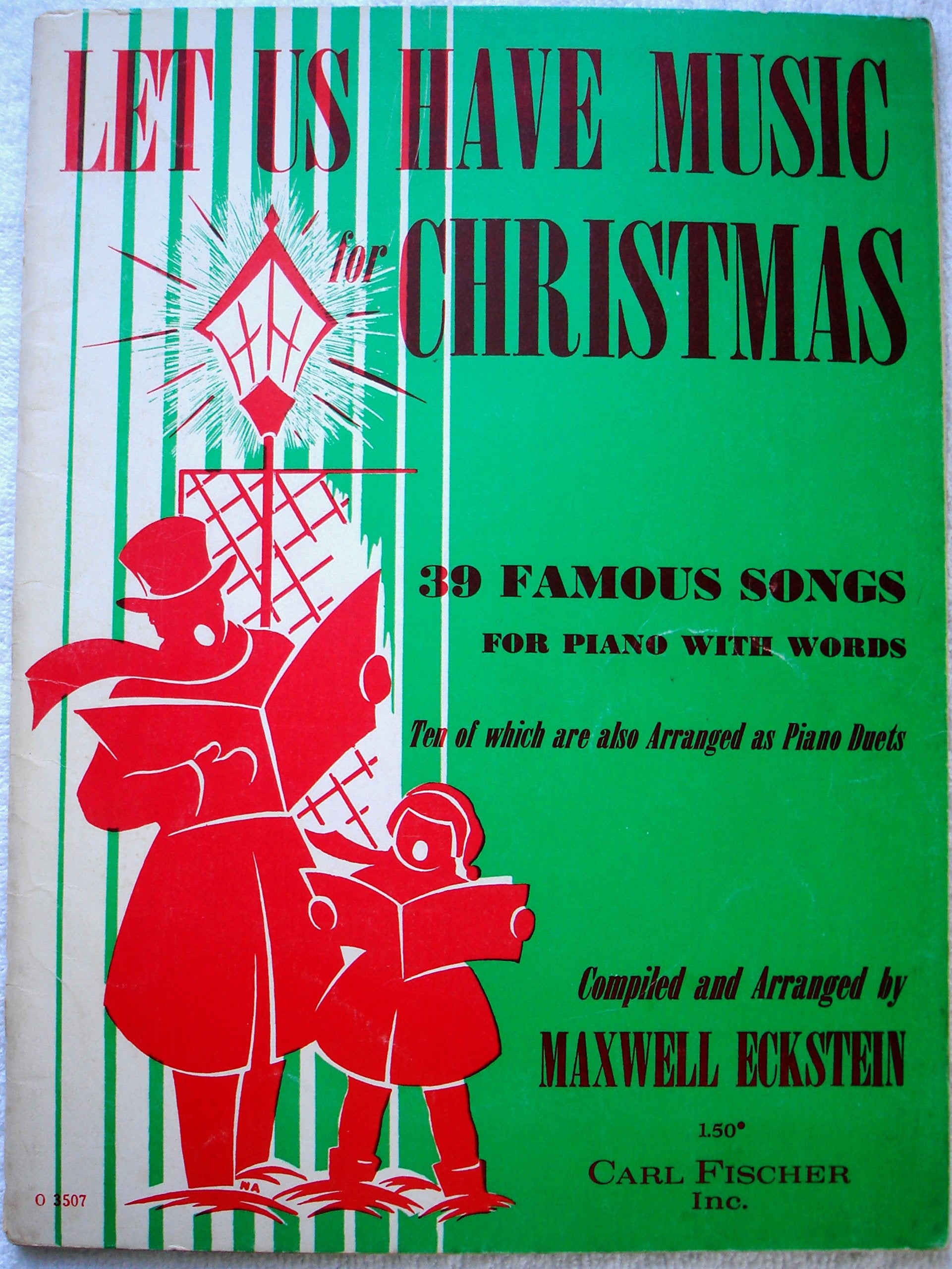 Let Us Have Music For Christmas 39 Famous Songs For Piano With Words — used book cover