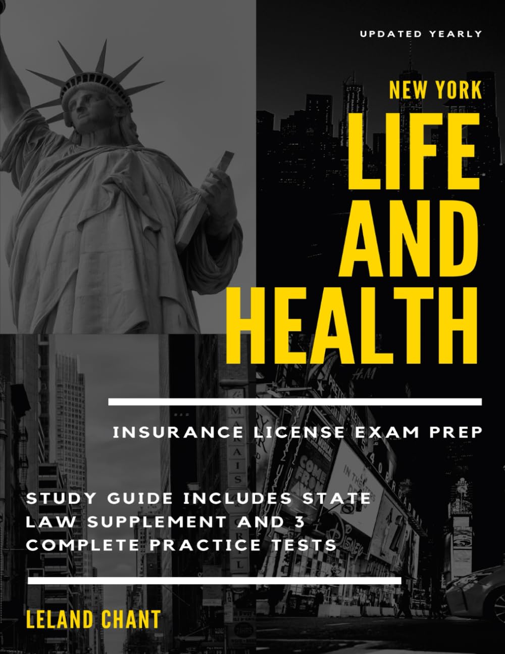 New York Life and Health Insurance License Exam Prep — used book cover