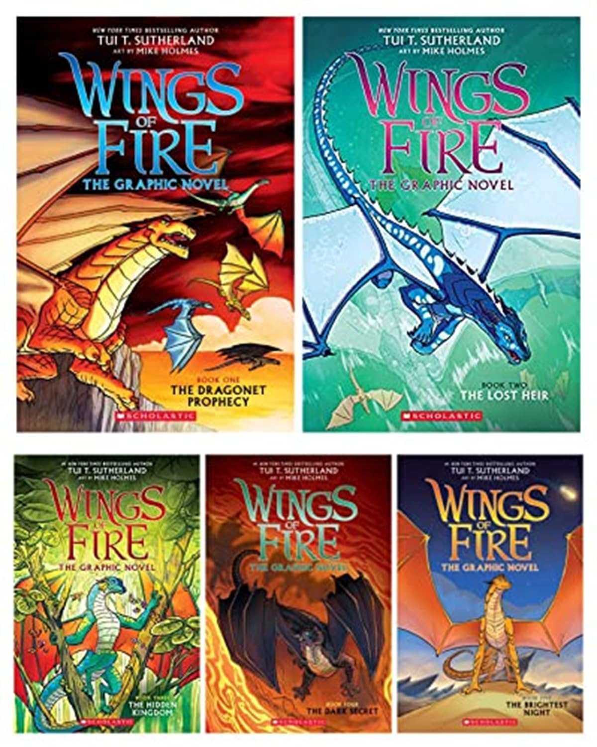Wings of Fire Graphic Novels 5 Book Collection — used book cover