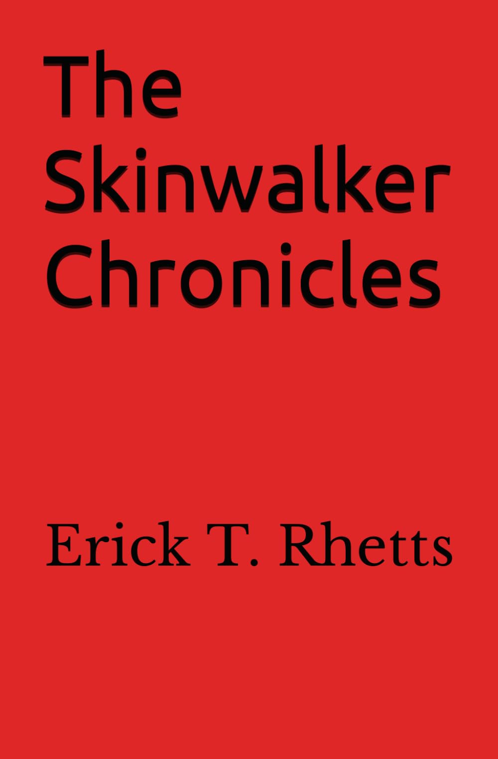 The Skinwalker Chronicles — used book cover
