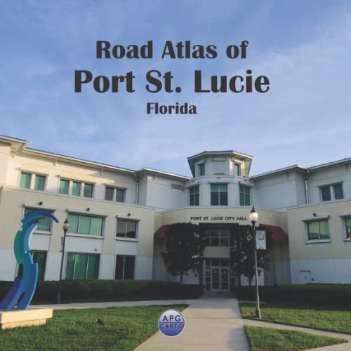 Road Atlas of Port St. Lucie, Florida — used book cover