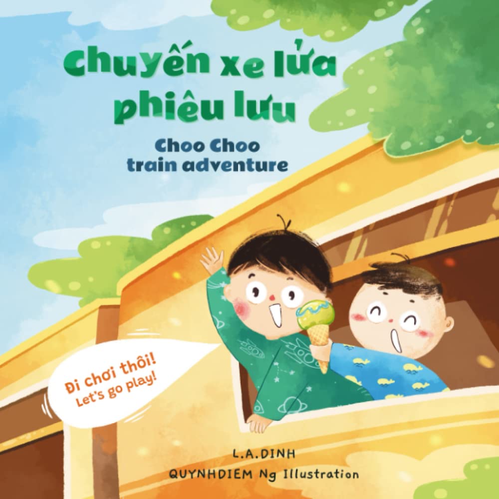 Chuyến xe lửa phiêu lưu Choo Choo Train Adventure — used book cover
