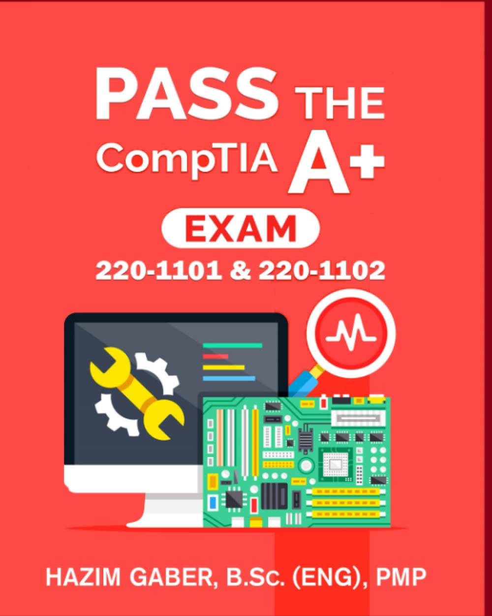 PASS the CompTIA A+ Exam — used book cover