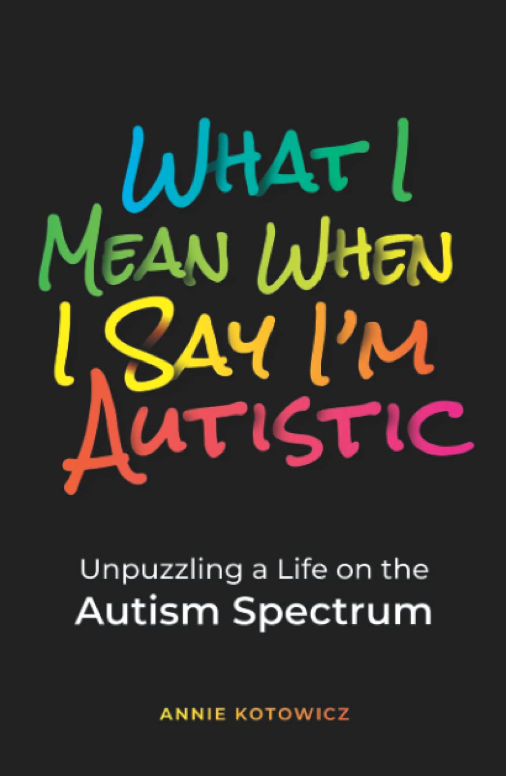 What I Mean When I Say I&