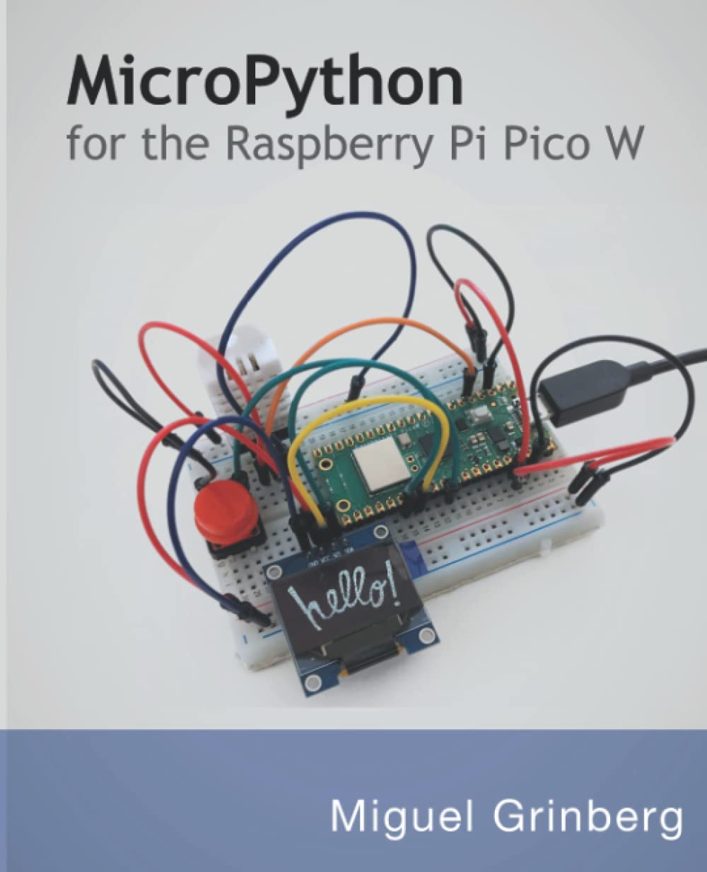 MicroPython for the Raspberry Pi Pico W — used book cover