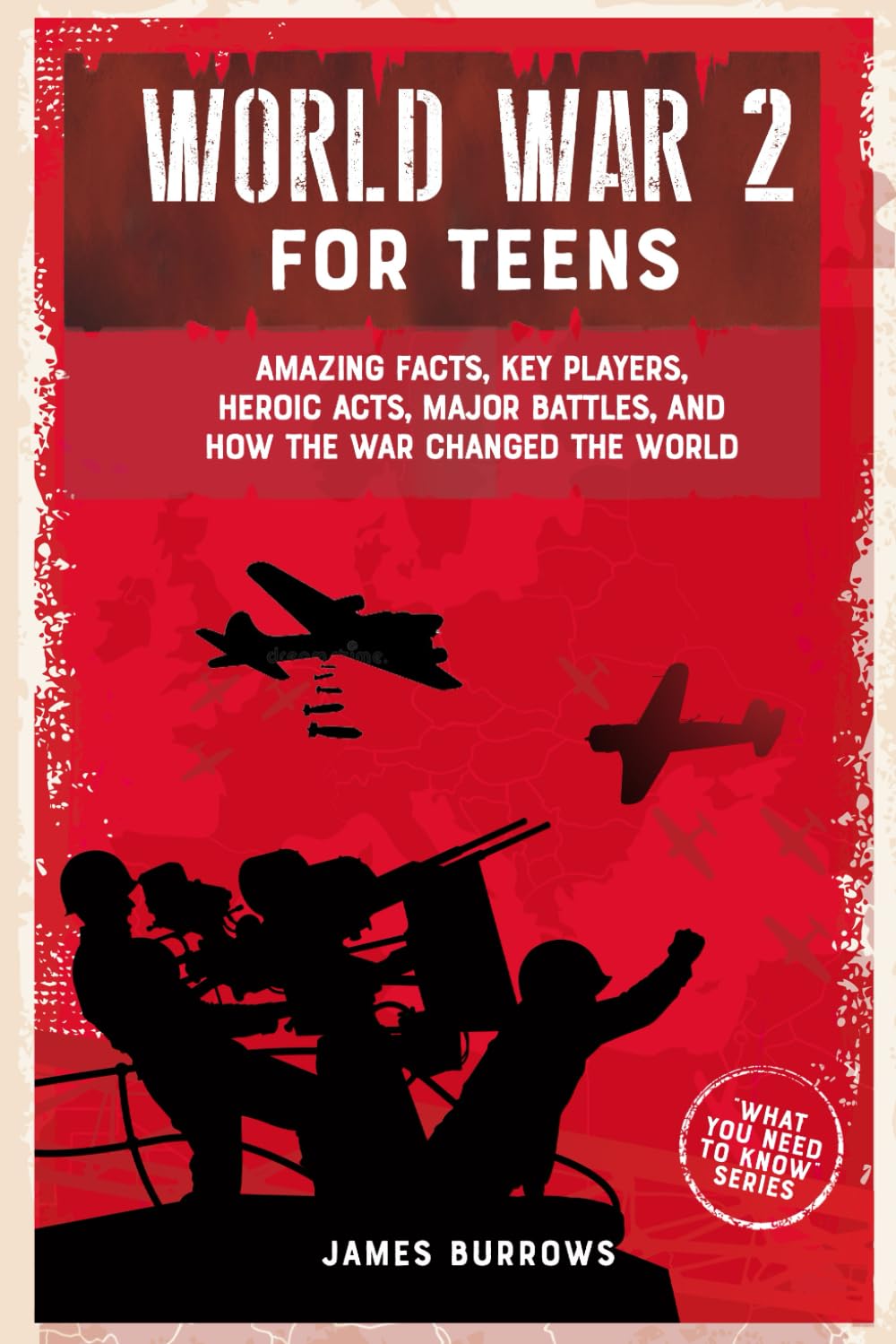 World War 2 for Teens — used book cover