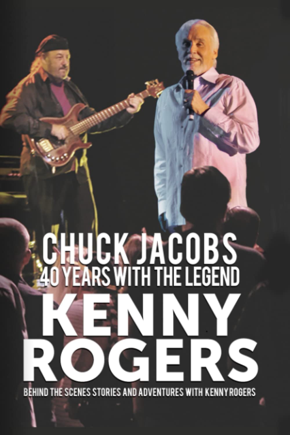 40 YEARS WITH THE LEGEND - KENNY ROGERS — used book cover