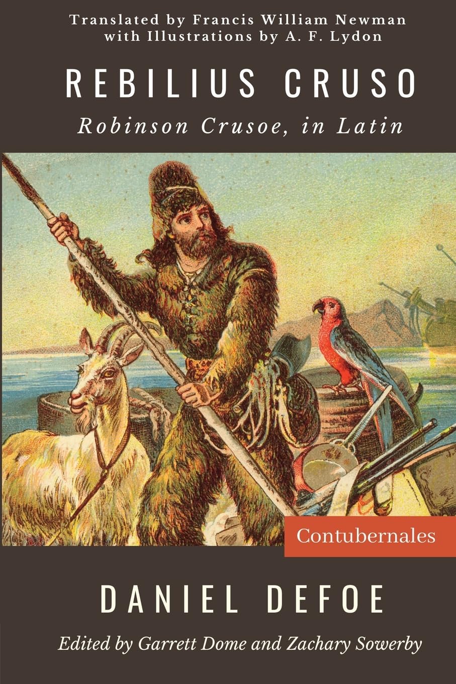 Rebilius Cruso: Robinson Crusoe, in Latin — used book cover