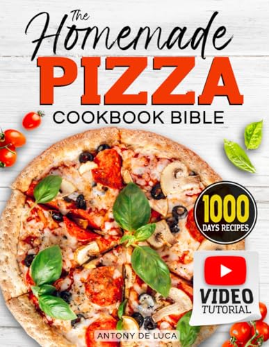 The Homemade Pizza Cookbook Bible — used book cover