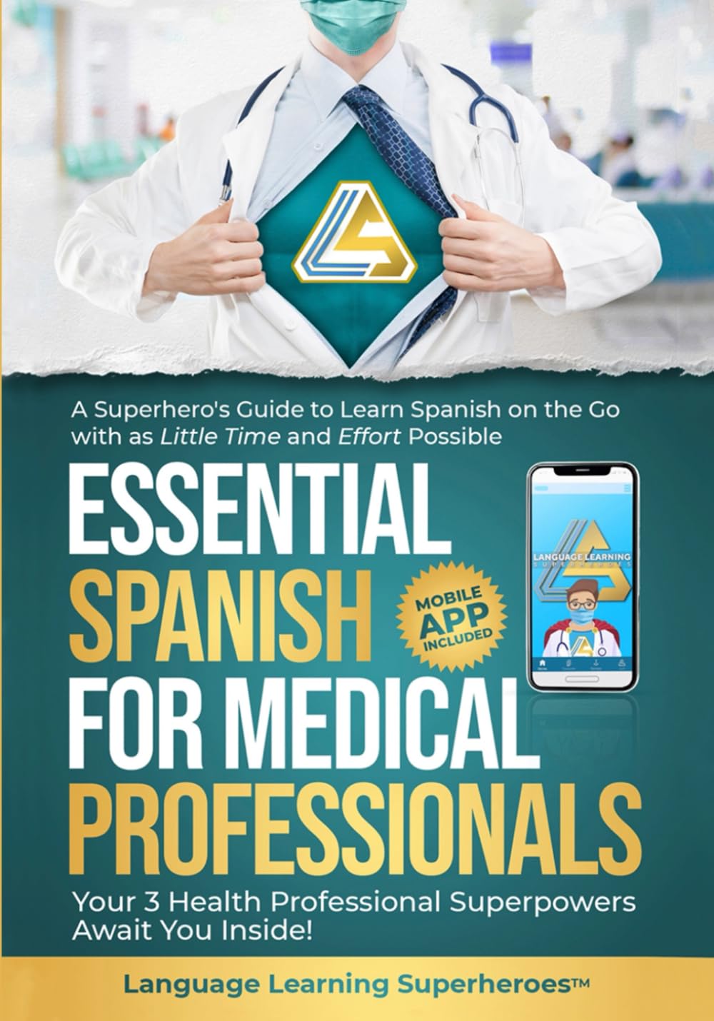 Essential Spanish for Medical Professionals — used book cover